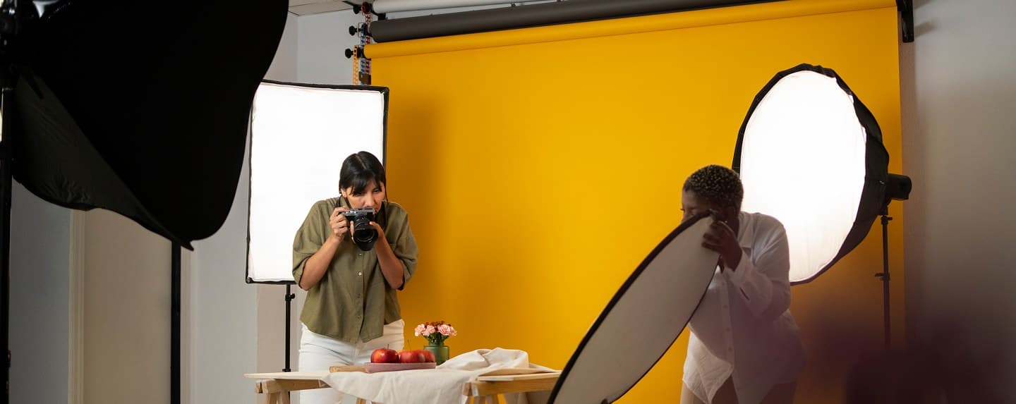 Creative studio session